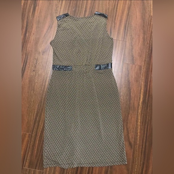 Women’s Cynthia Rowley brown black and cream dress - size medium - Picture 5 of 5